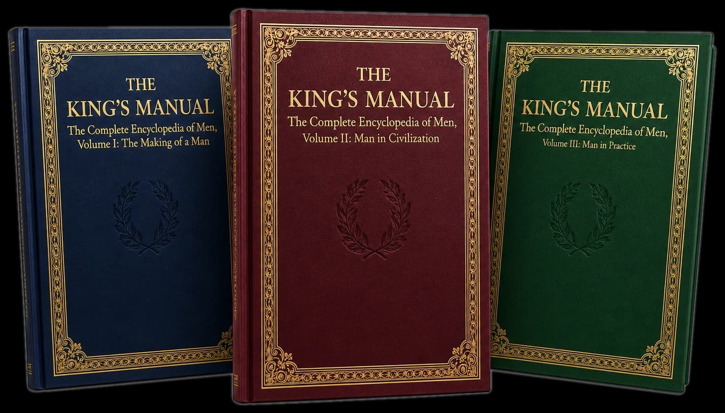 The complete three-volume King's Manual set